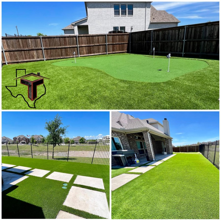 New garage installed on wooden style home by Trutex